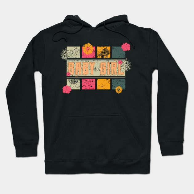 80s // Name // baby girl // Retro Style Hoodie by Nana On Here